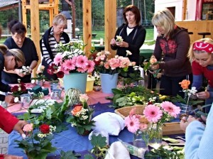Květinový workshop